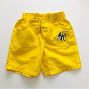 Finding Nemo Gill Yellow Boys Swim Trunks Size 12M